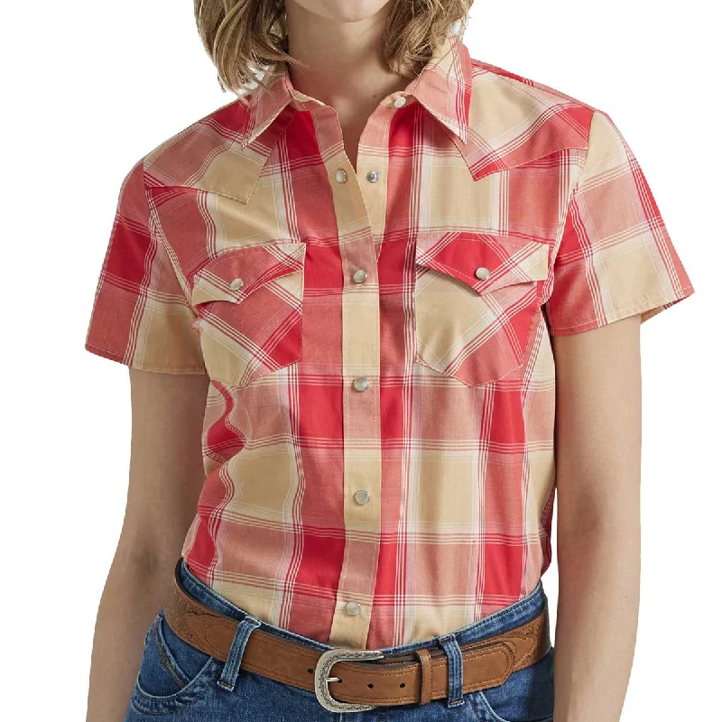 Ladies Wrangler Essential  ~ Red & Yellow